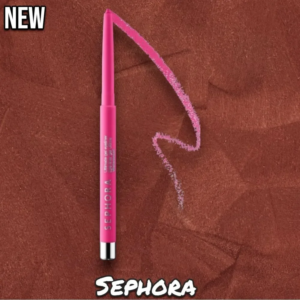 New Sealed SEPHORA COLLECTION Ultimate Gel Waterproof Eyeliner Pencil - 33 fuch